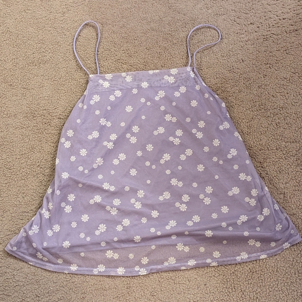 Rue21 Spaghetti Strap Light Purple Tank Top Size 3X